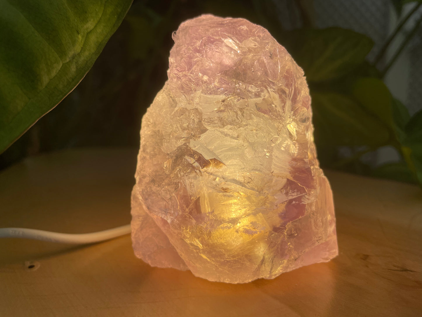 Mini Amethyst USB Lamp