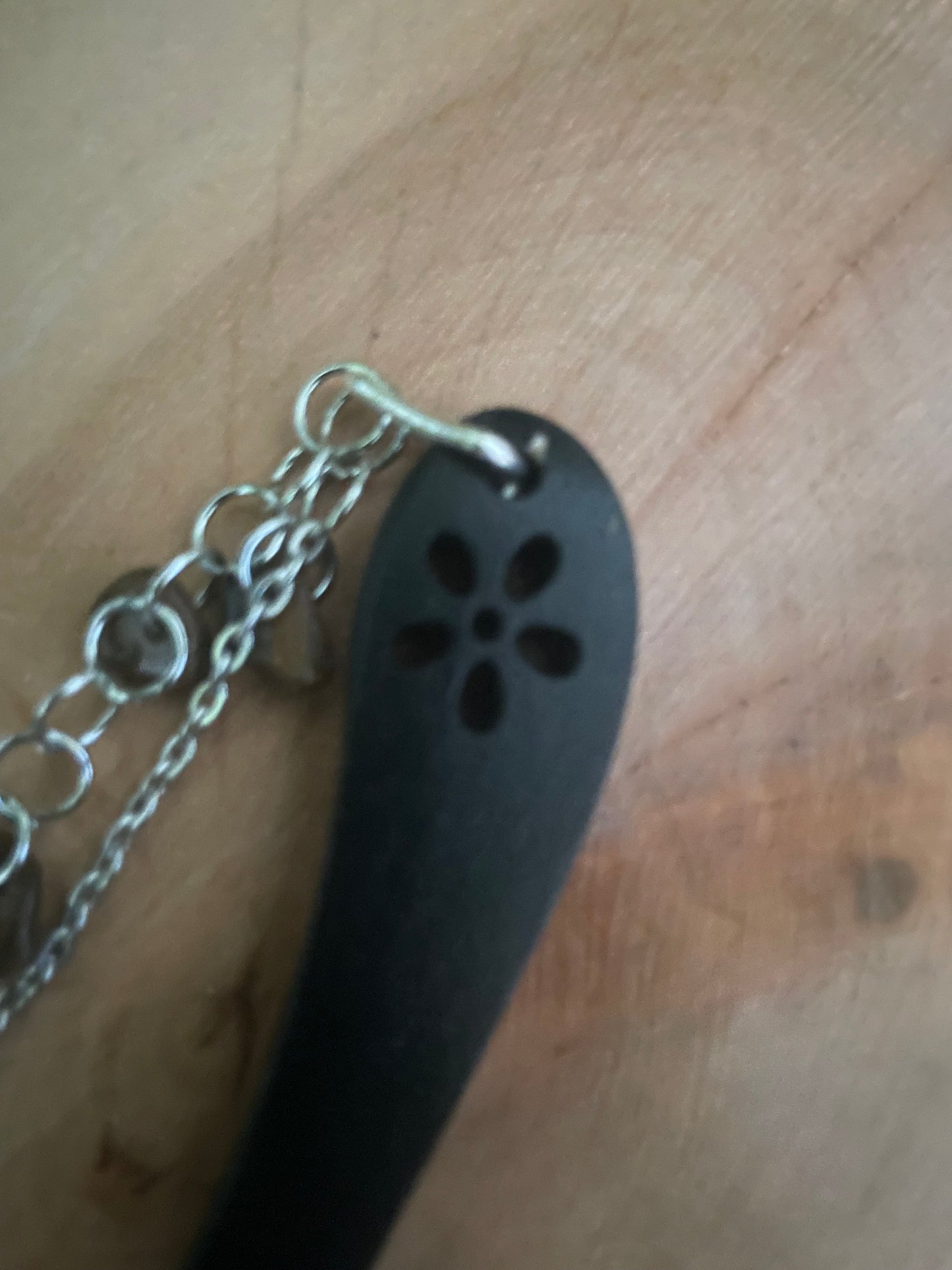 Handmade tiger eye hair stick