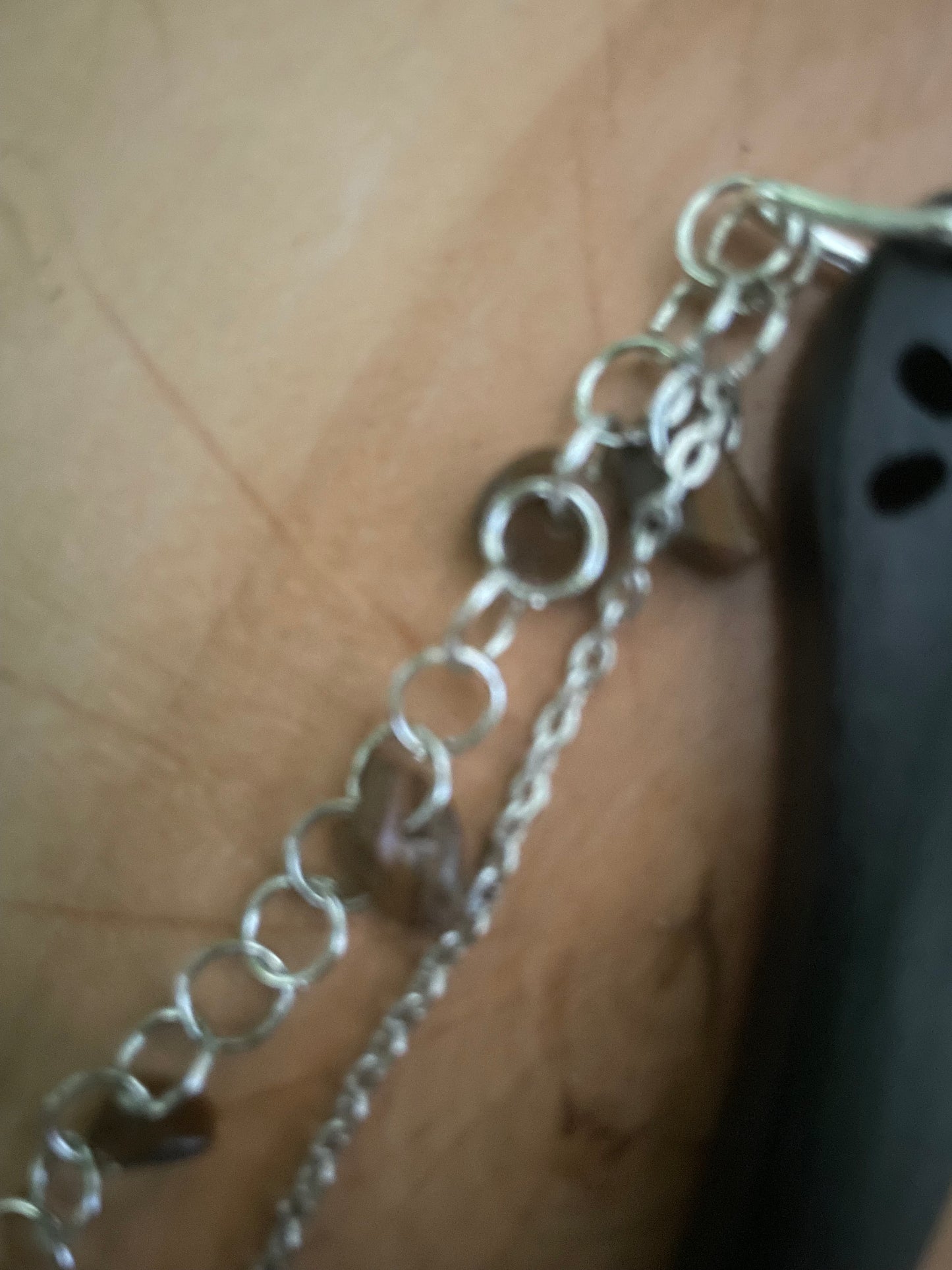 Handmade tiger eye hair stick