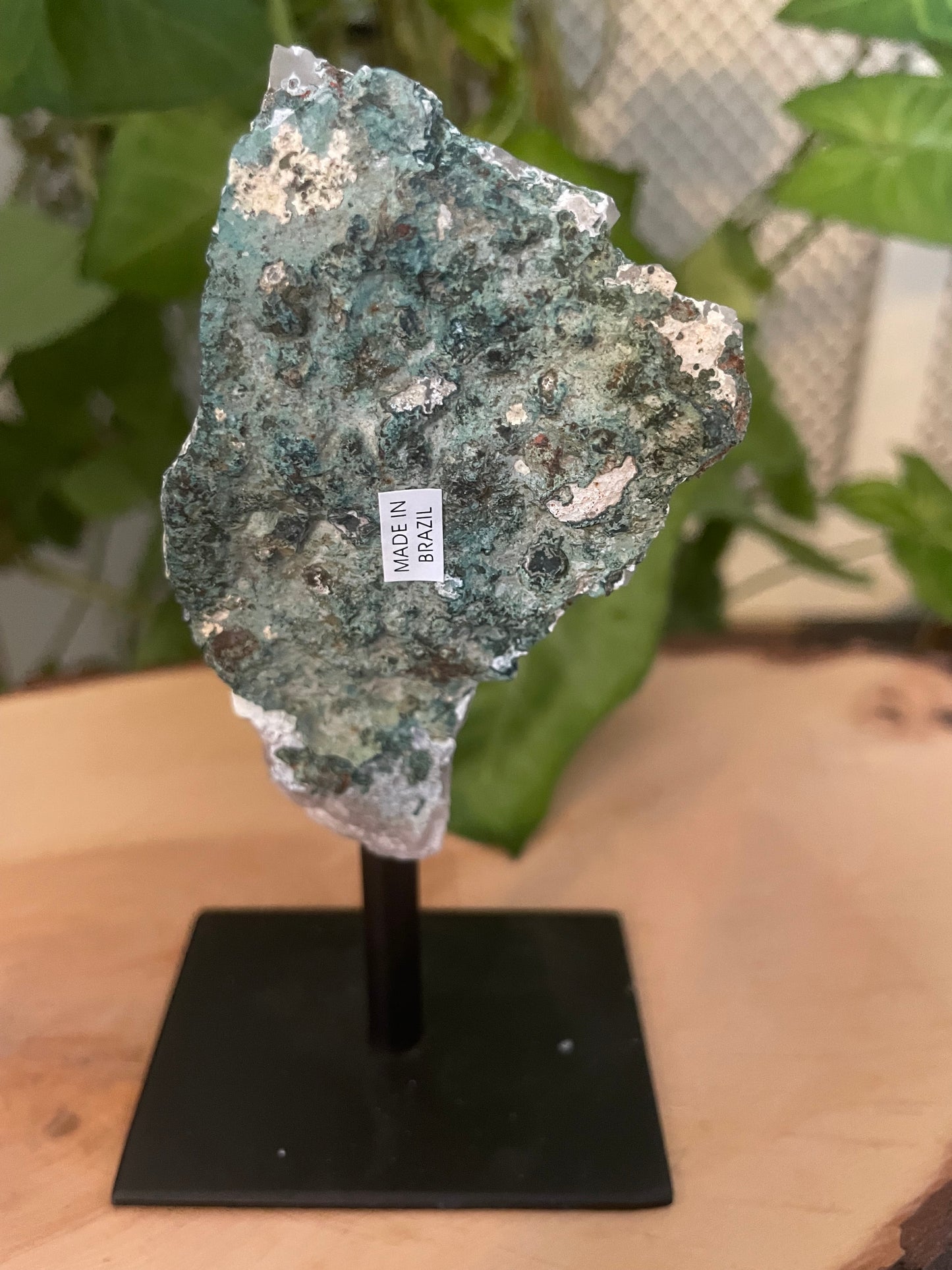Amethyst on stand