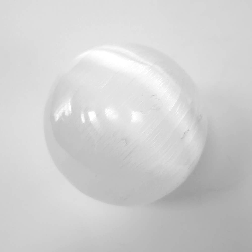 Selenite Sphere: 7cm