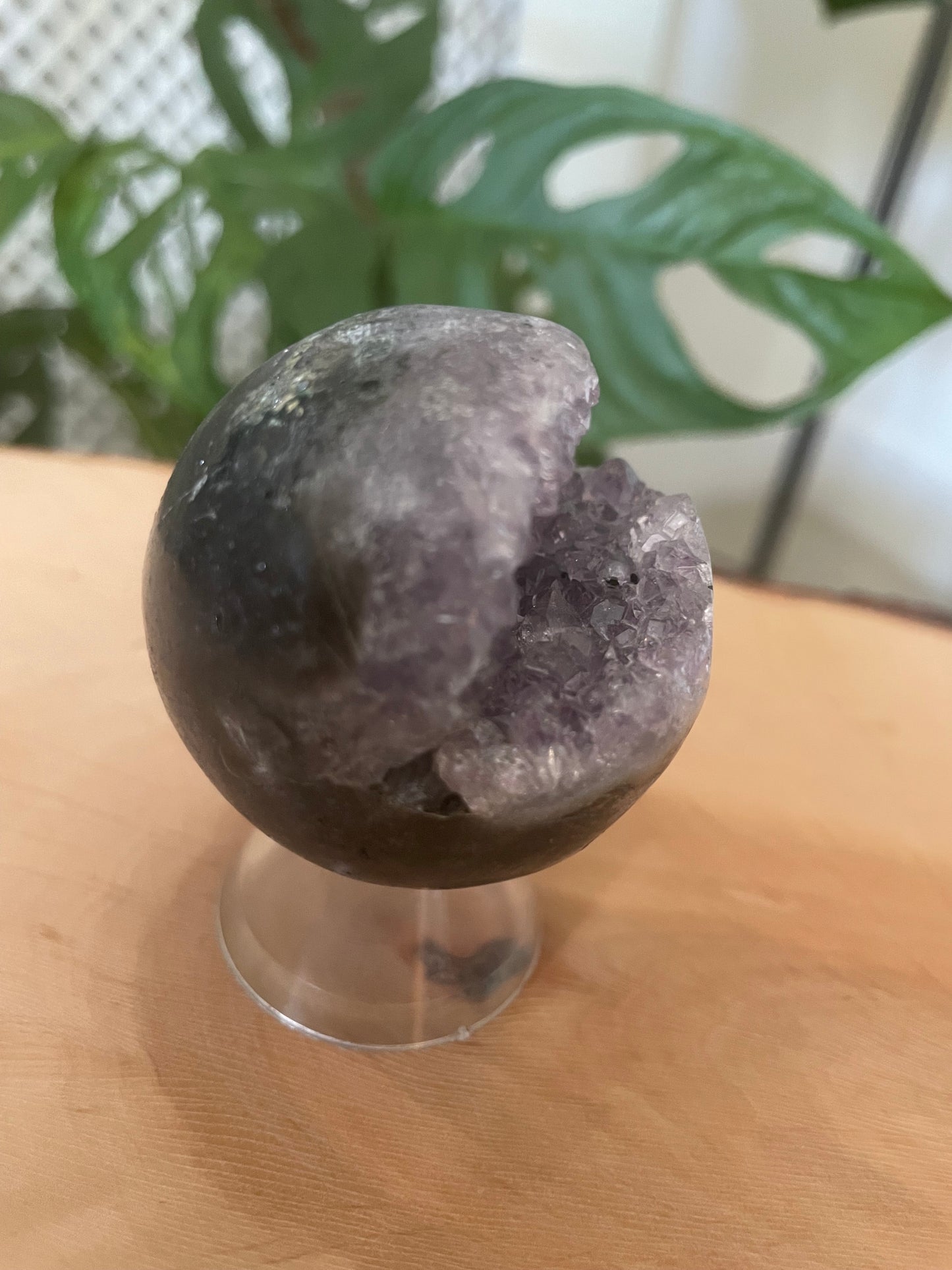 Amethyst Geode Sphere