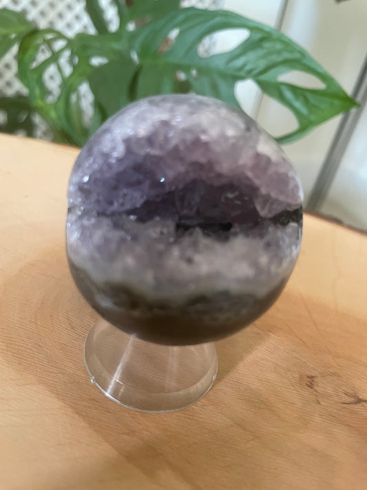 Amethyst Geode Sphere