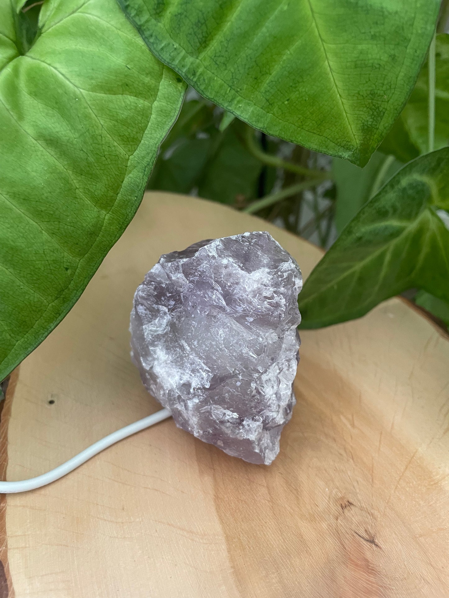 Mini Amethyst USB Lamp